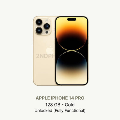 iphone 14 Pro Silver — refurbished and unlocked
