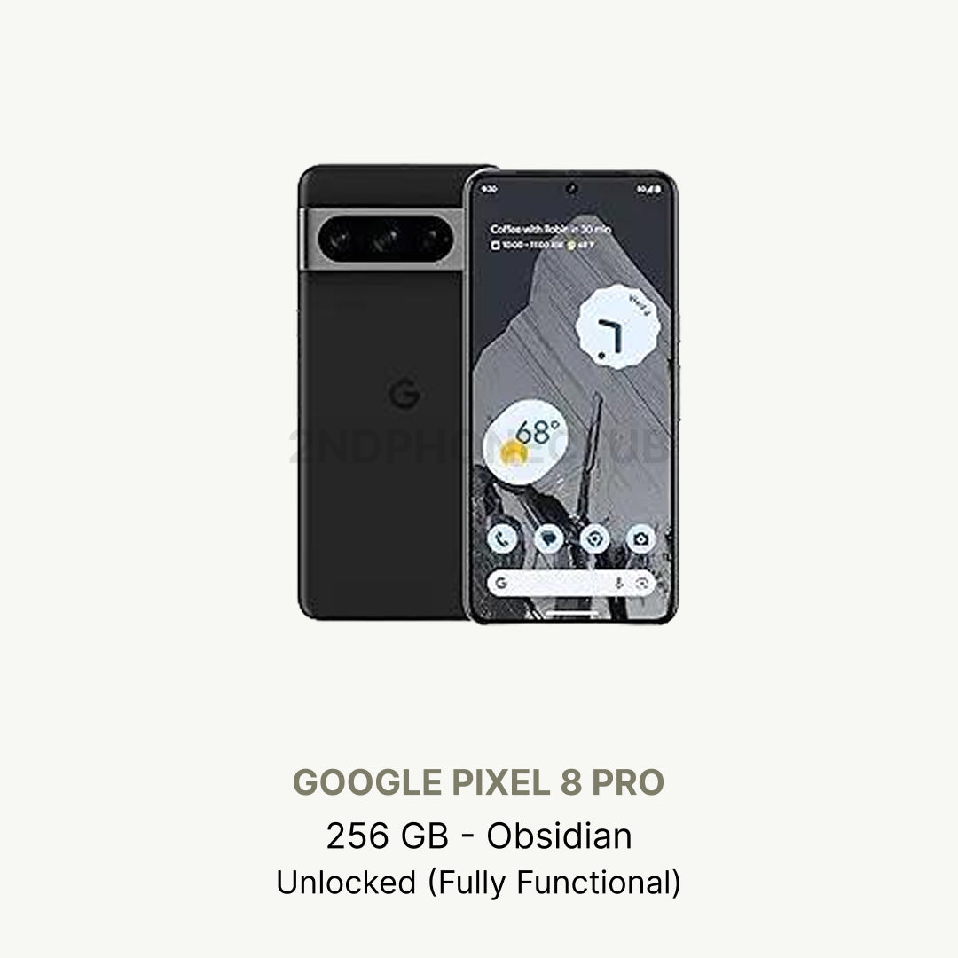 Google Pixel 8 Obsidian