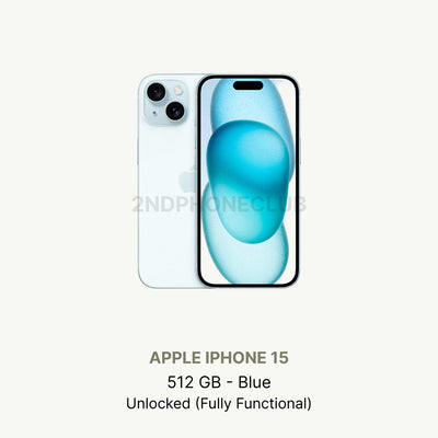 iPhone 15 Yellow — Premium — refurbished and unlocked