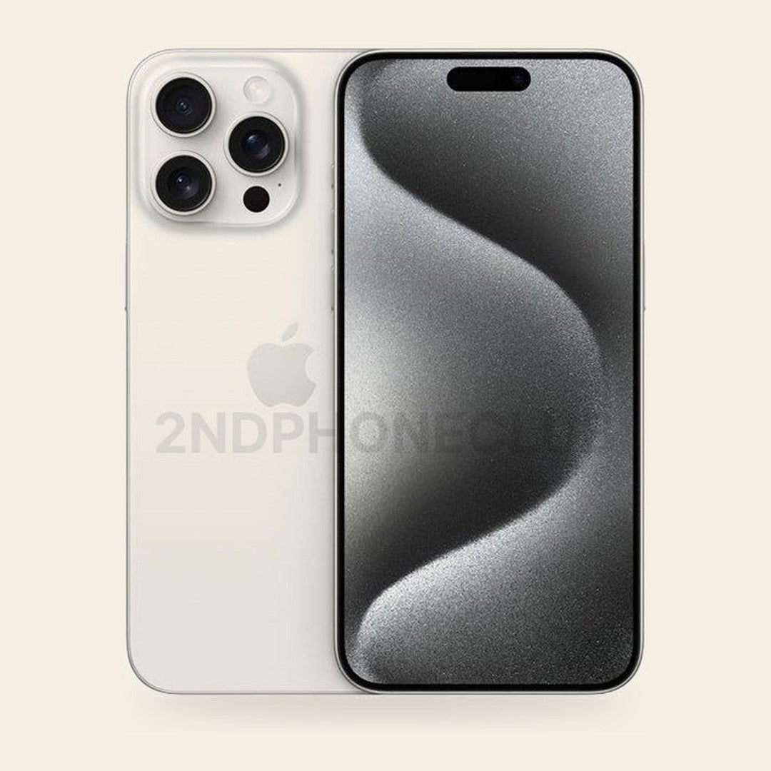iPhone 16 Pro White Titanium — Ungraded - ASIS — refurbished and unlocked, 128 GB, Ungraded - Sell ASIS, Good