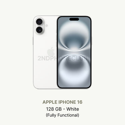 iPhone 16 Black — refurbished and unlocked