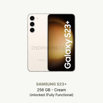 Samsung Galaxy S23 Phantom Black — refurbished and unlocked