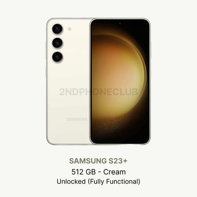 Samsung Galaxy S23 Phantom Black — refurbished and unlocked