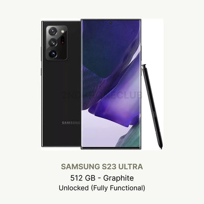 Samsung Galaxy S23 Ultra Lavender — refurbished and unlocked