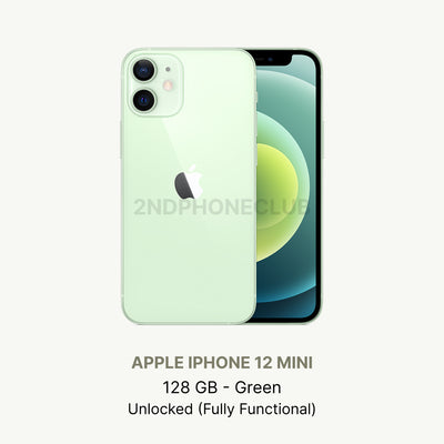 iphone 12 Mini Blue — refurbished and unlocked