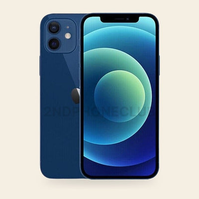 iPhone 12 Blue — Premium — refurbished and unlocked