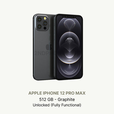 iphone 12 Pro max Pacific Blue — refurbished and unlocked