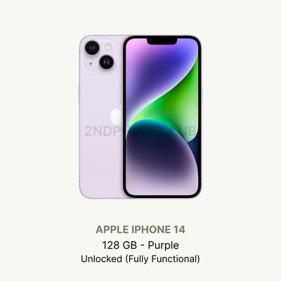 iphone 14 Blue — refurbished and unlocked