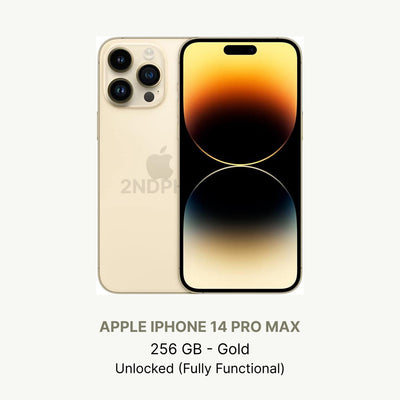 iPhone 14 Pro Max Silver — Premium — refurbished and unlocked