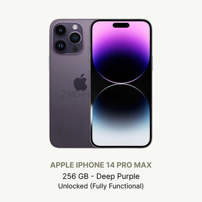iphone 14 Pro max Gold — refurbished and unlocked