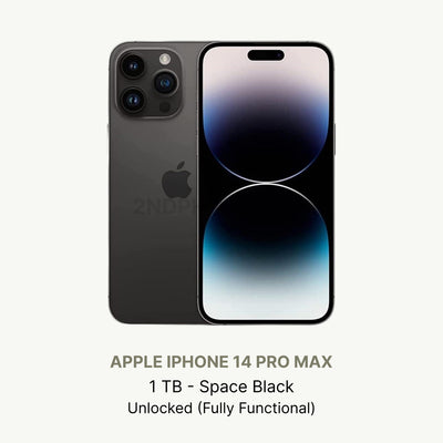 iphone 14 Pro max Deep Purple — refurbished and unlocked