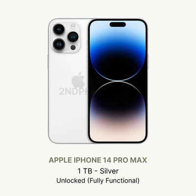 iphone 14 Pro max Space Black — refurbished and unlocked