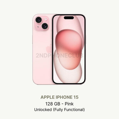 iphone 15 Pro Black Titanium — refurbished and unlocked
