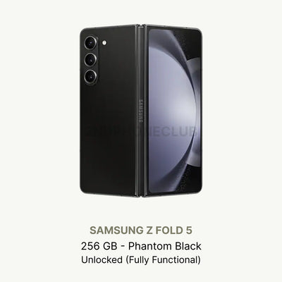 Samsung Z Fold 5 Icy Blue — refurbished and unlocked