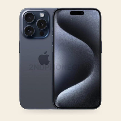 iPhone 15 Pro Blue — Value — refurbished and unlocked