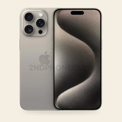 iPhone 15 Pro Natural Titanium — Value — refurbished and unlocked