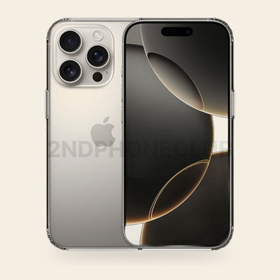 iPhone 16 Pro Natural Titanium — Premium — refurbished and unlocked