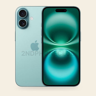 iPhone 16 Teal — Premium — refurbished and unlocked