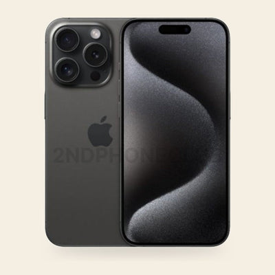 iPhone 16 Pro Max Black Titanium — Ungraded - ASIS — refurbished and unlocked