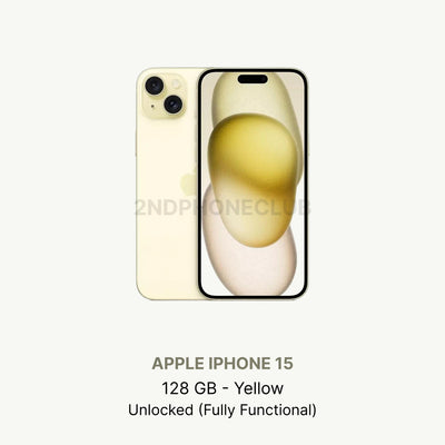 iPhone 15 Green — refurbished and unlocked