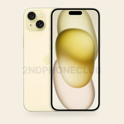 iPhone 15 Yellow — Premium — refurbished and unlocked