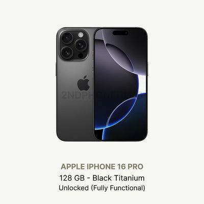 iphone 15 Pro Natural Titanium — refurbished and unlocked