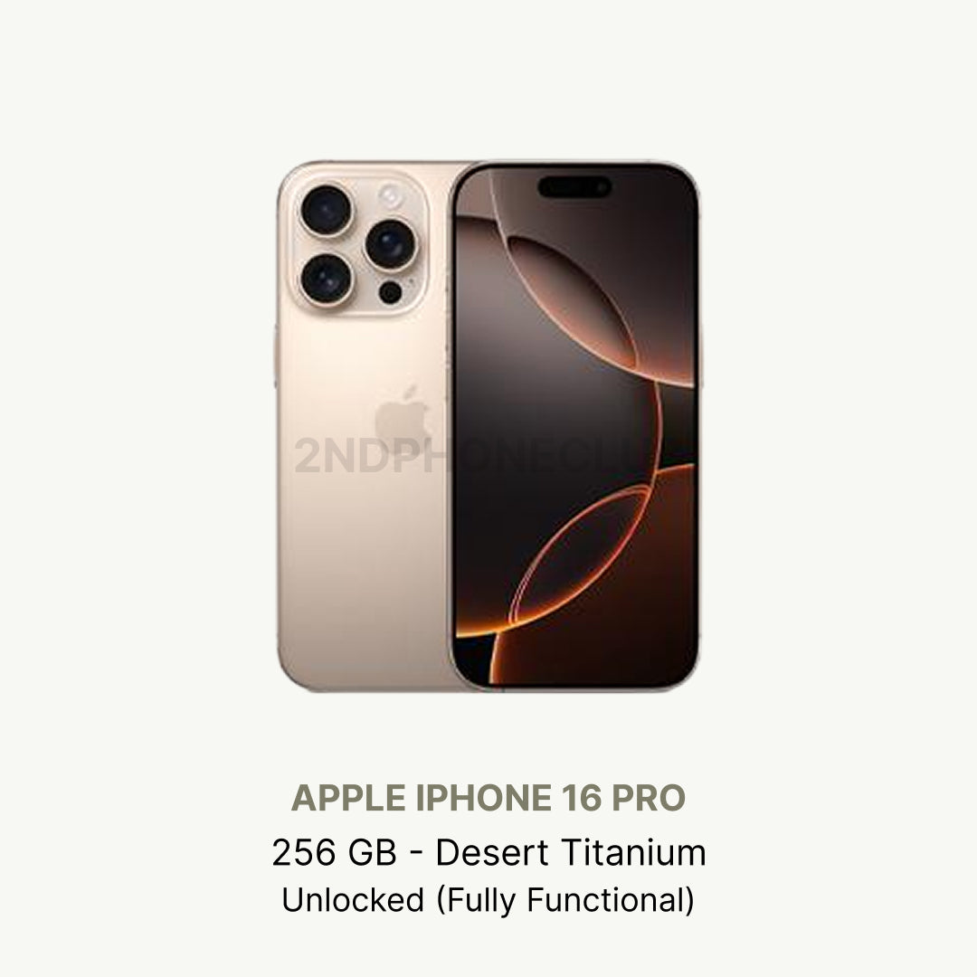 iPhone 16 Pro Black Titanium