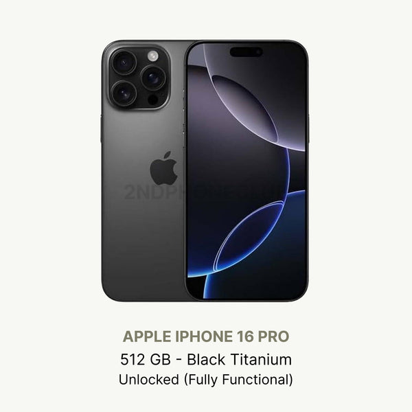 iPhone 16 Pro White Titanium