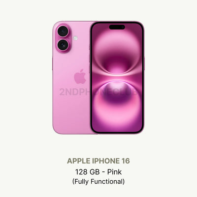 iPhone 16 White — refurbished and unlocked