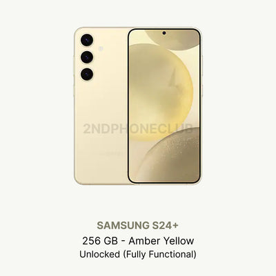 Samsung S24 Ultra Titanium Yellow — refurbished and unlocked